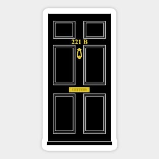 221B Baker Street Sticker